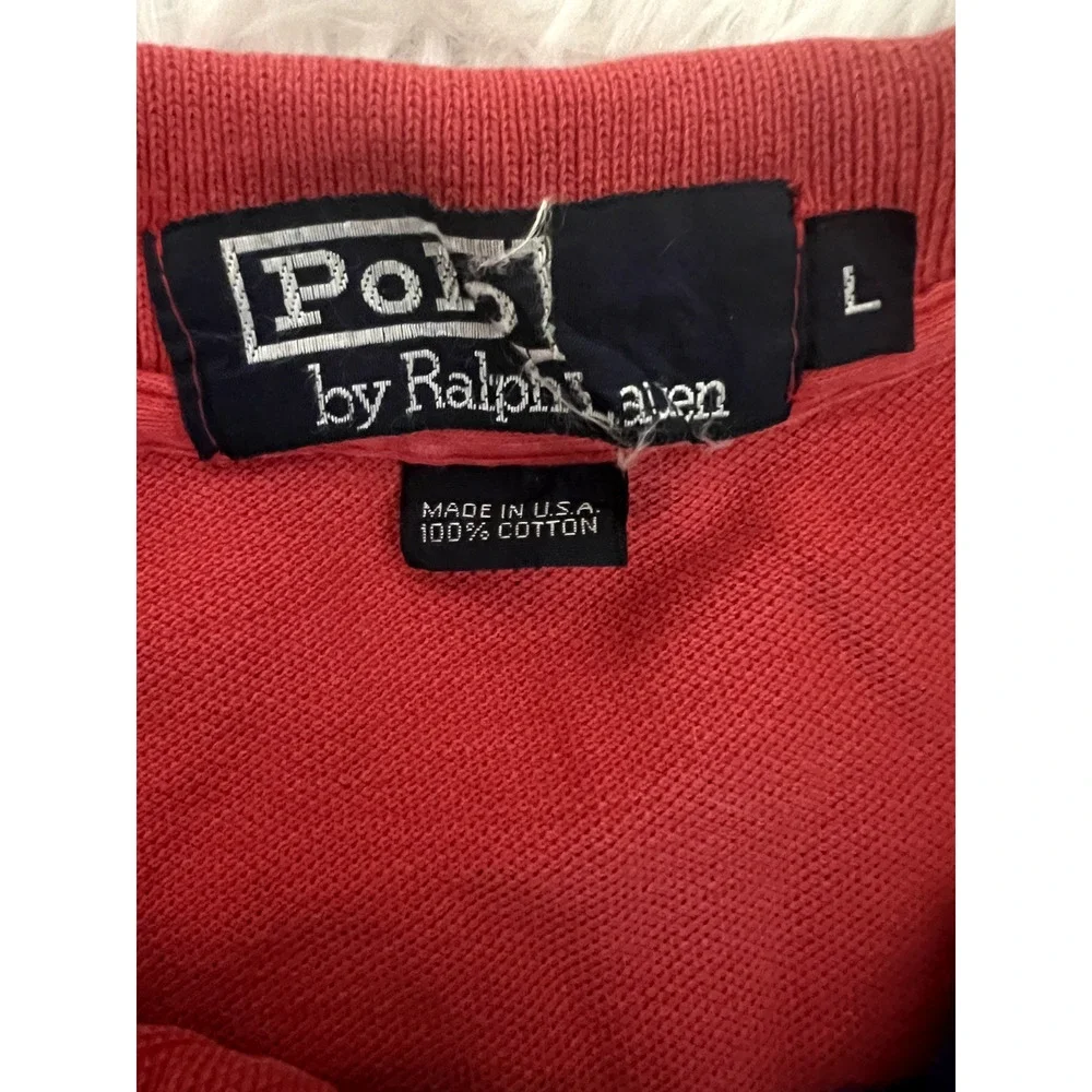 Vintage Polo by Ralph Lauren Short Sleeve Polo Size L